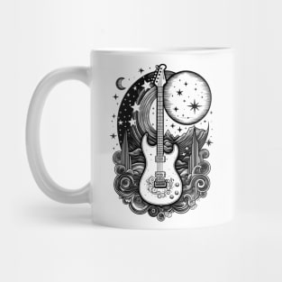 Starry Electro Guitar Mug